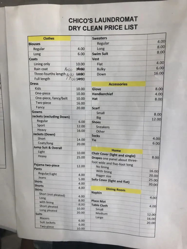 Chico’s Laundromat