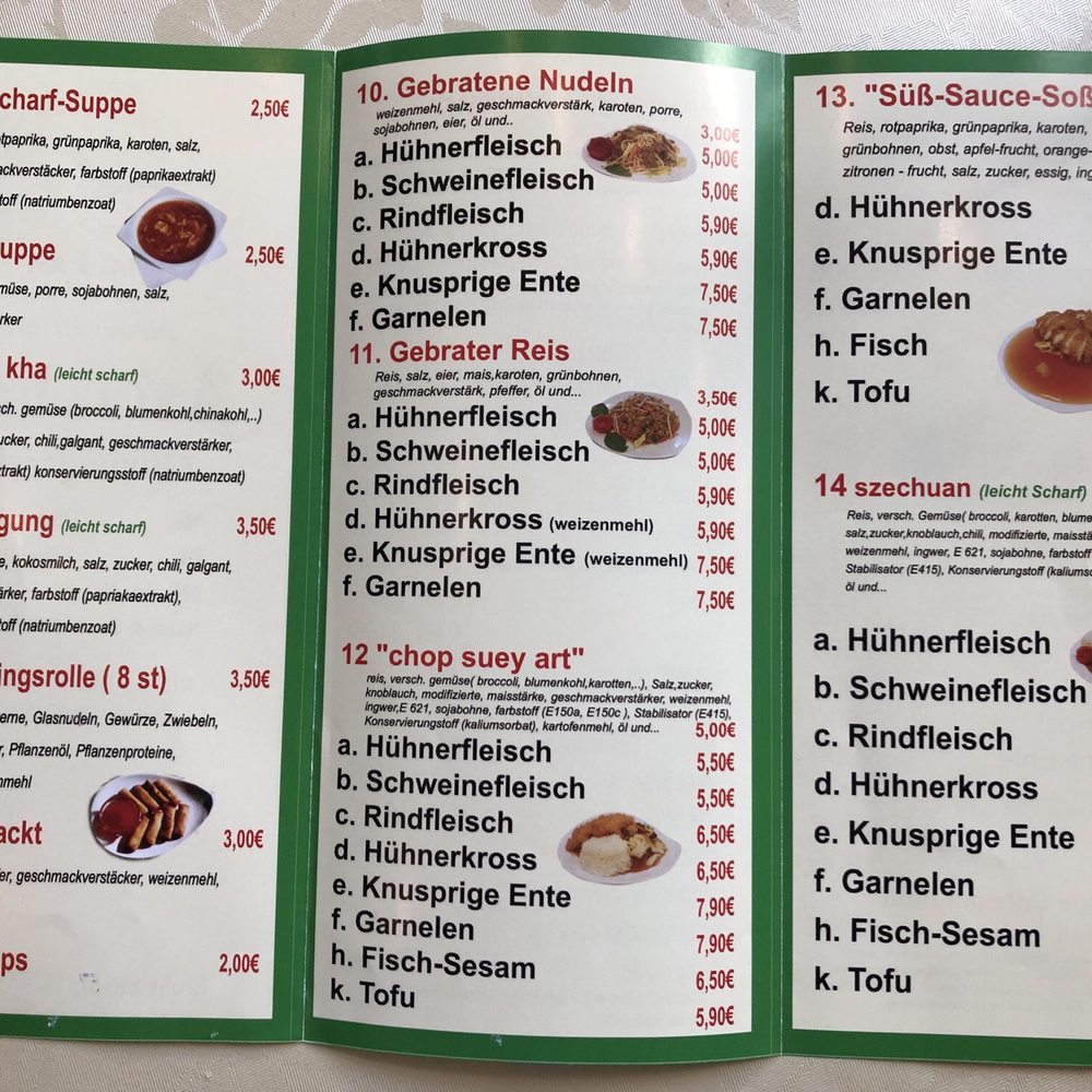 Sushi Mymy Asia Rostock menu image